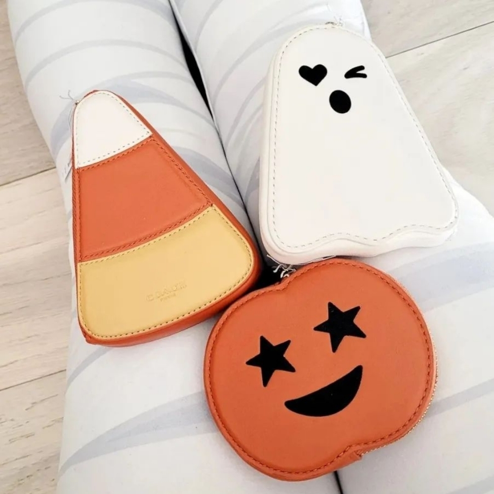 Set of Three (3) Coach Halloween Coin Cases